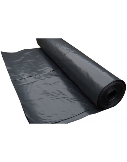 PLASTICO NEGRO 400 GALGAS ANCHO 6 METROS